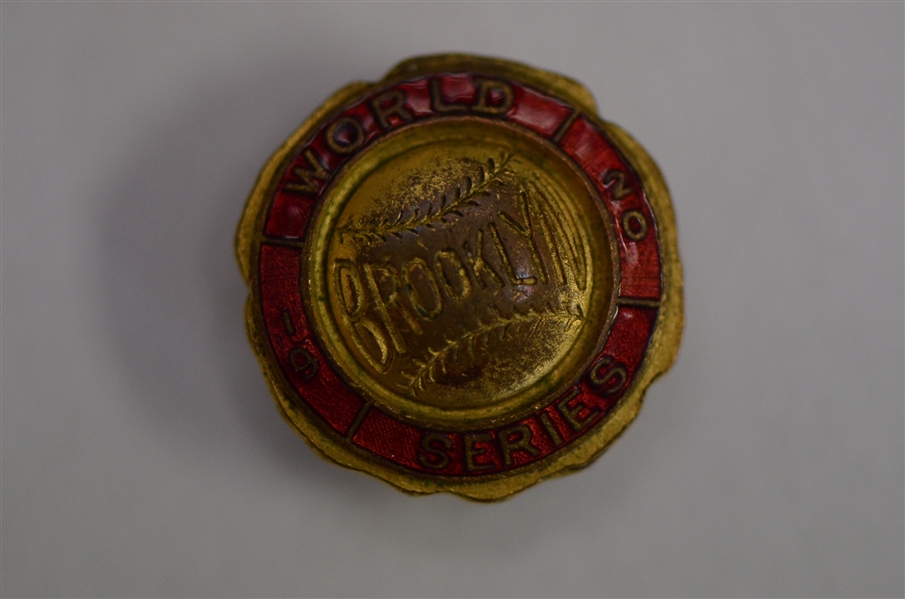 1920 Brooklyn Robins (Dodgers) World Series Press Pin